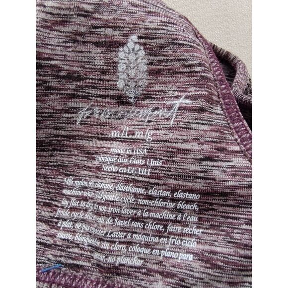 FREE PEOPLE ARRONDI BRA MERLOT  M/L NWOT - Picture 7 of 9